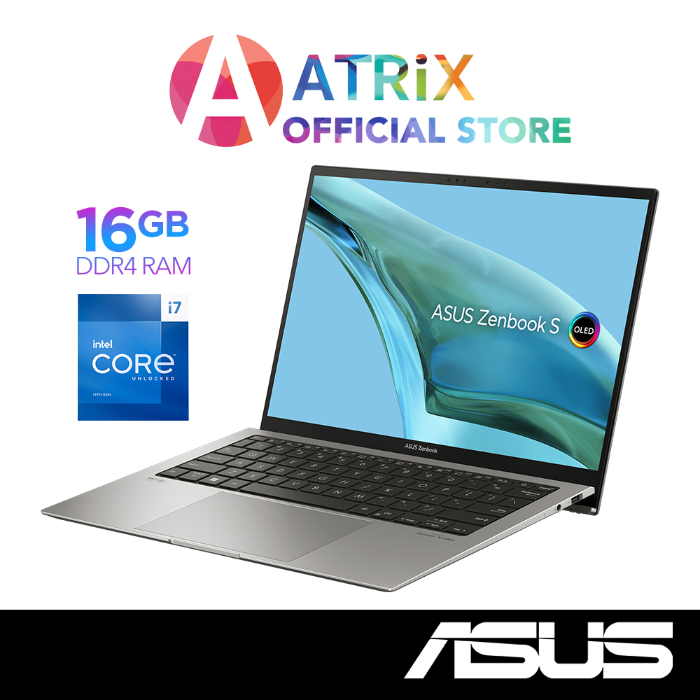 【Same Day Delivery】ASUS Zenbook S 13 | UX5304VA-NQ075W | 13.3&quot; OLED 2.8K | i7-1355U | 16GB RAM | 1TB SSD | W